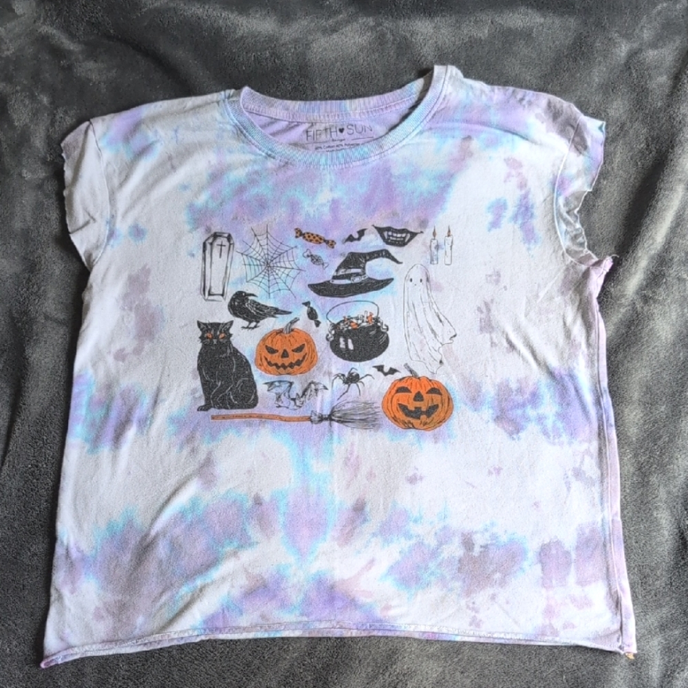Hand Dyed Spooky T-Shirt 🎃